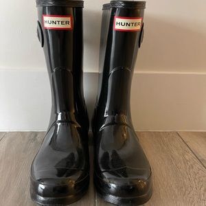 Black Hunter Boots- Rainboots